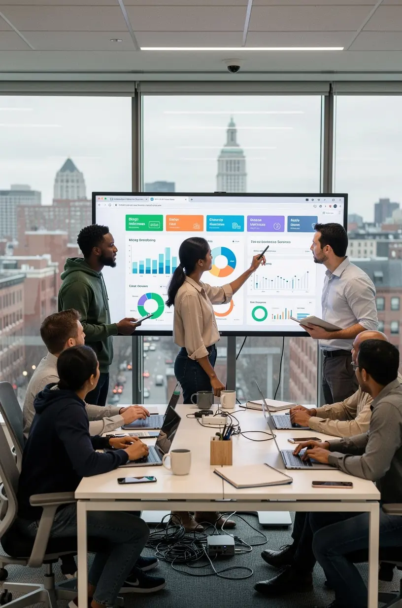 Visual representation of cross-disciplinary learning networks benefits