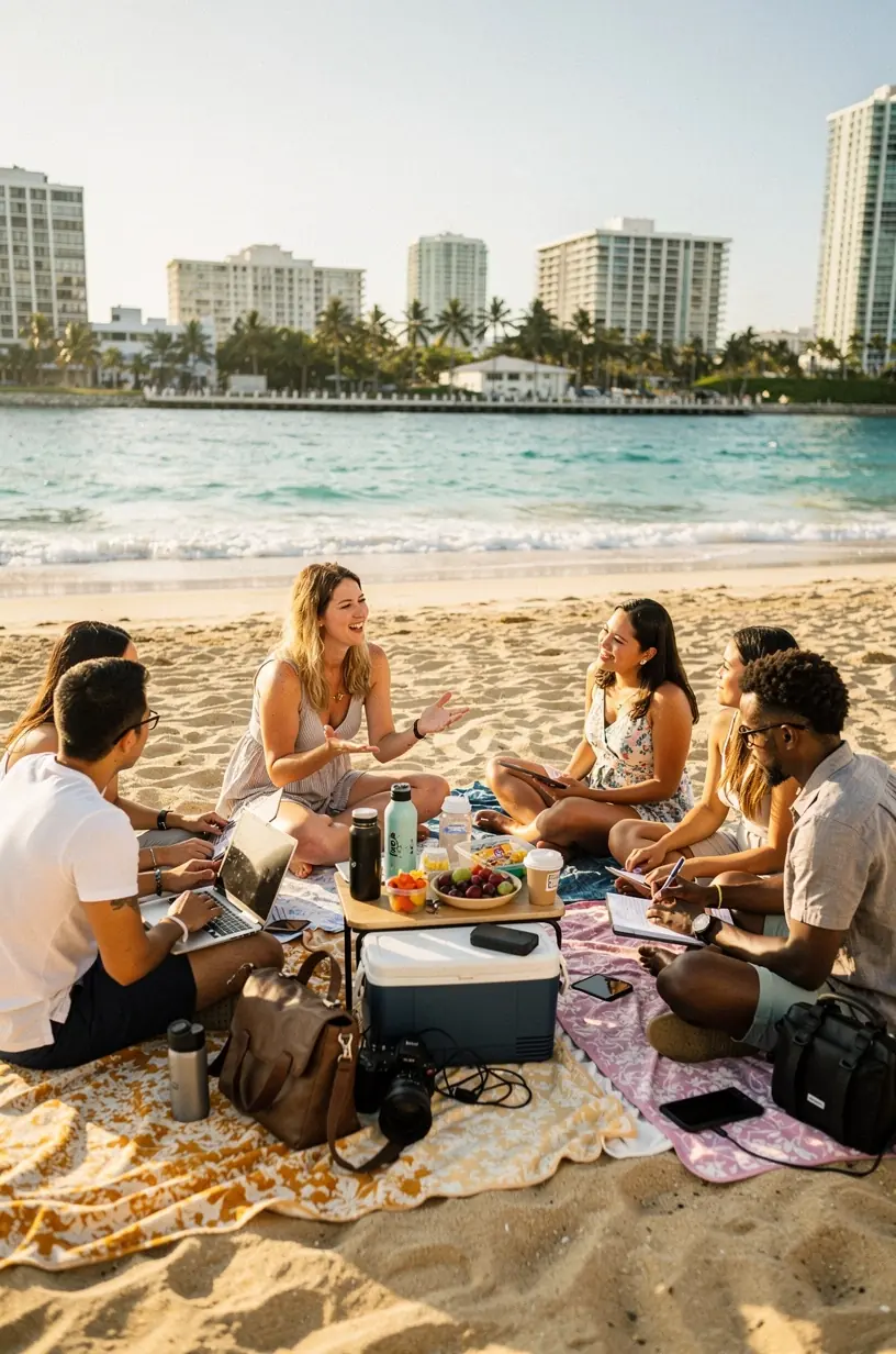 Diagram illustrating the lifecycle of shared knowledge.